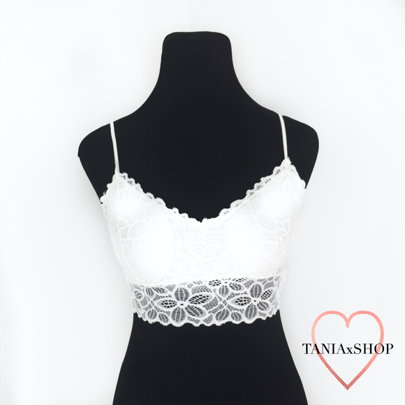 White Lace Bralette - Picture 2 of 5